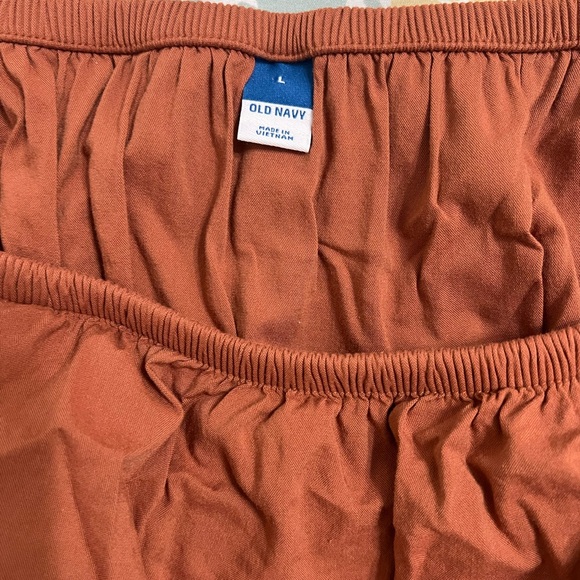 Old Navy Waist-Defined Ruffled Off-The-Shoulder Smocked Maxi Dress Large-Small - Picture 3 of 8